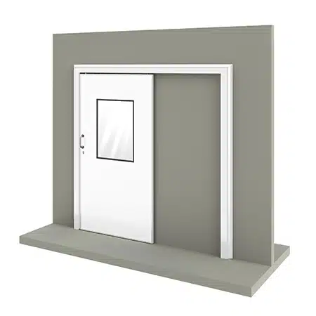 Puerta Corrediza Sala Limpia